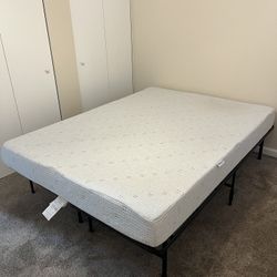 Never used Queen bed with frame