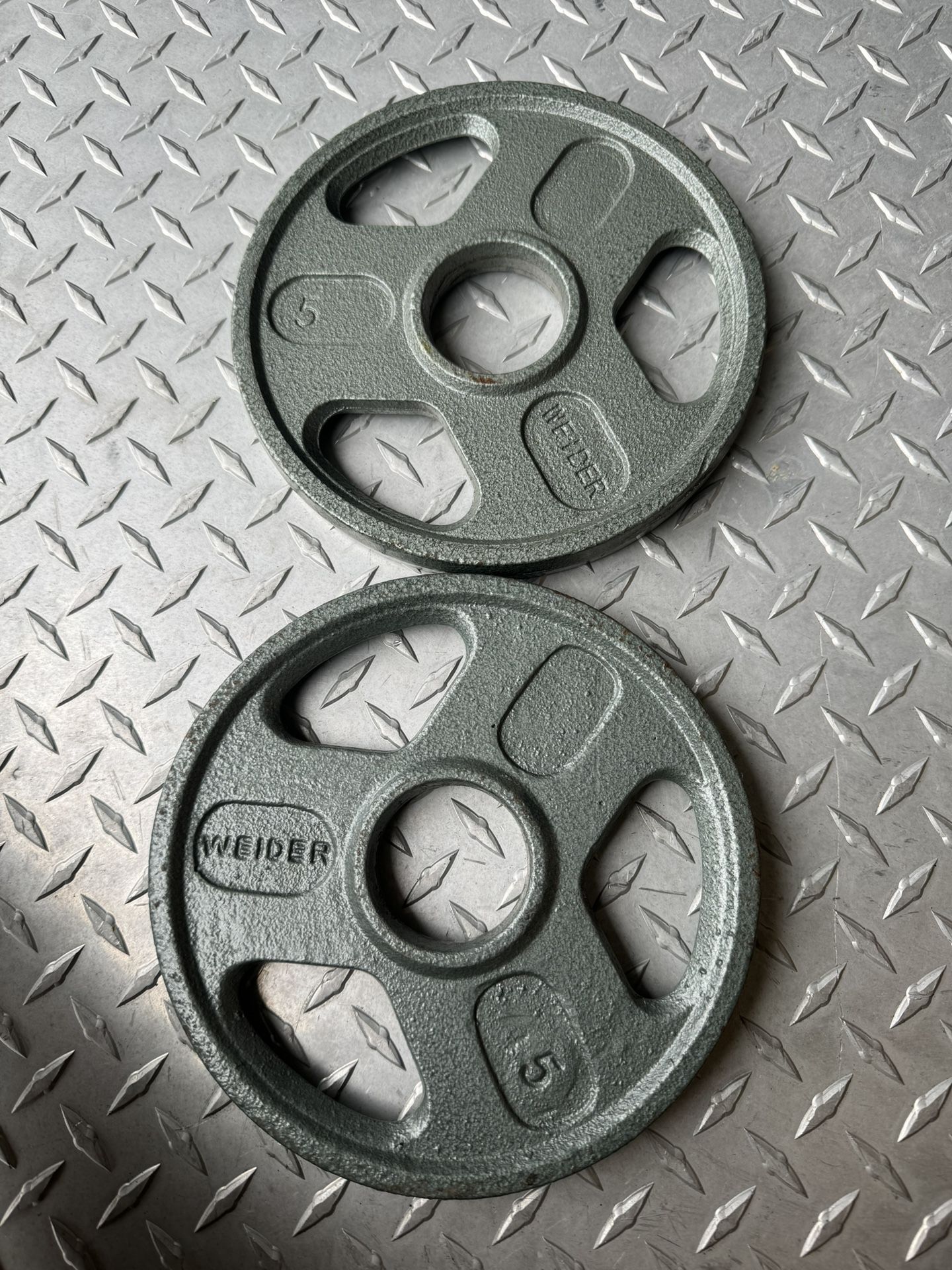 5lb 5 Pound Dumbell Barbell Weights