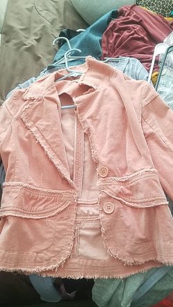 Peach jacket size M