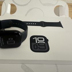 Like New in Box Unlocked Apple Watch Series 10 46MM Cellular + GPS Aluminum Jet Black  