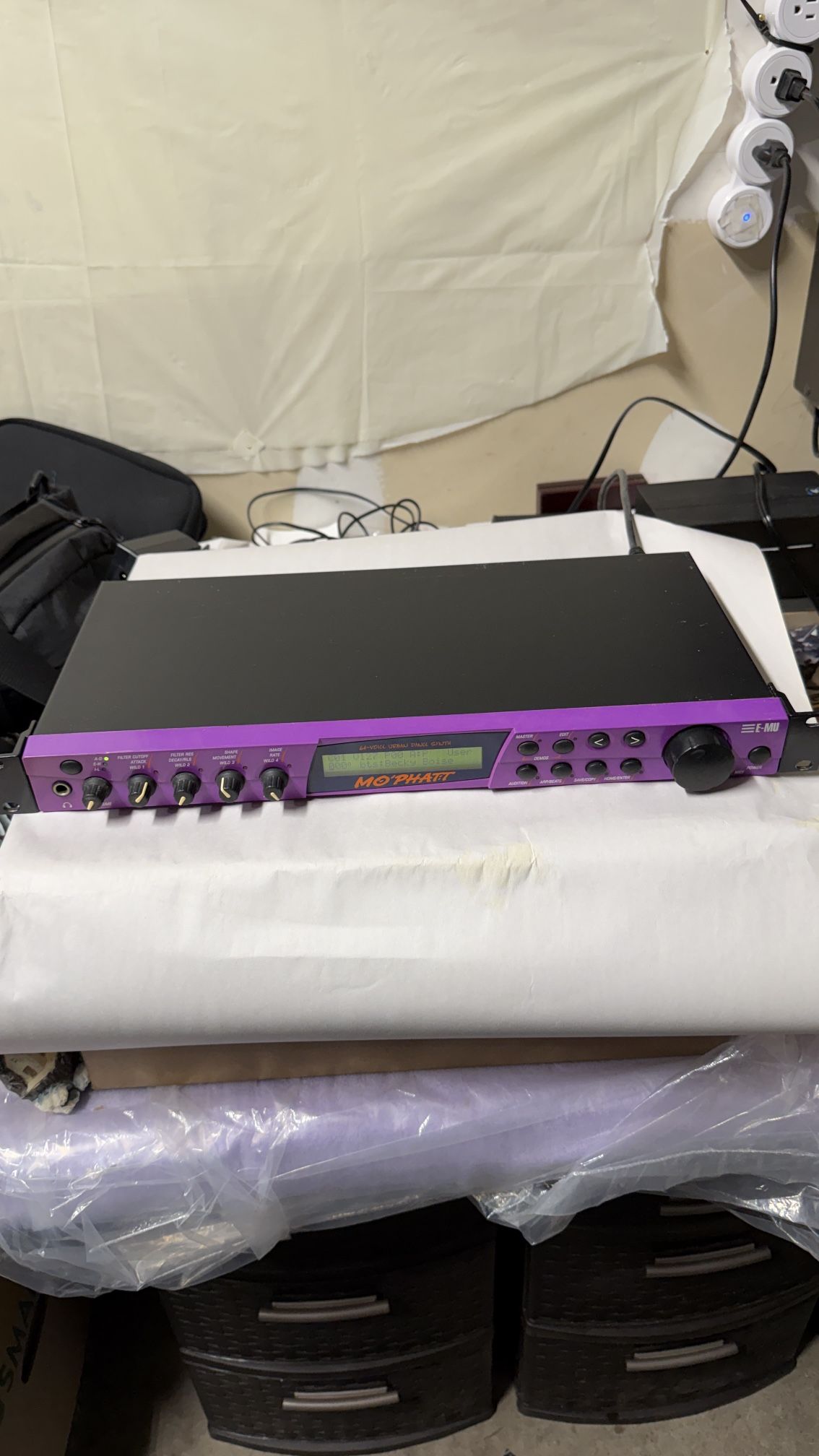 E-MU Mo’ Phatt Sound Module – Tested Working – Hip Hop / Urban Sounds