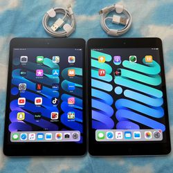 ( 2 ) Like New Apple IPad Mini  ( $190 For Both )