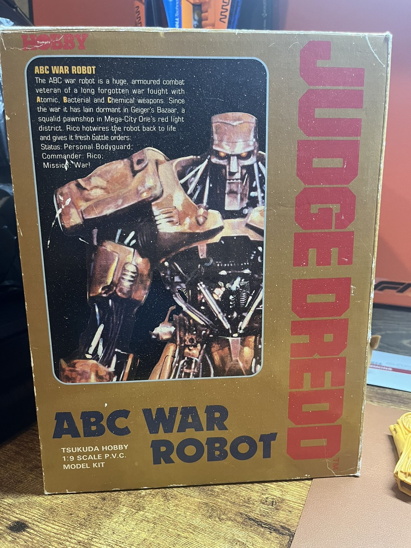 ABC Warrior, Judge Dredd, By tsukuda Hobby