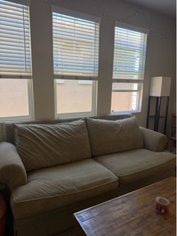 Green pull out couch