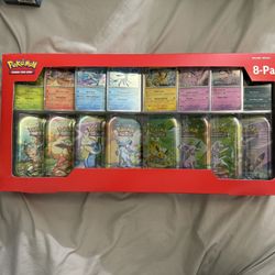 Costco Prismatic Evolutions 8-Pack Mini Tins