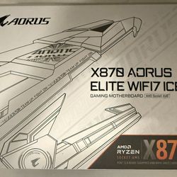 GIGABYTE X870 AORUS Elite WIFI7 ICE AMD AM5