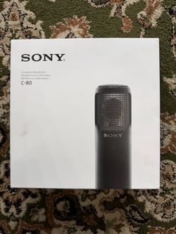 Sony C-80 Unidirectional Studio Condenser Microphone