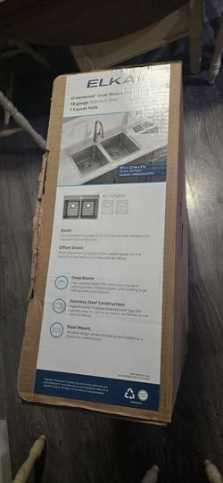 Elkay 18 Gauge Double Sink