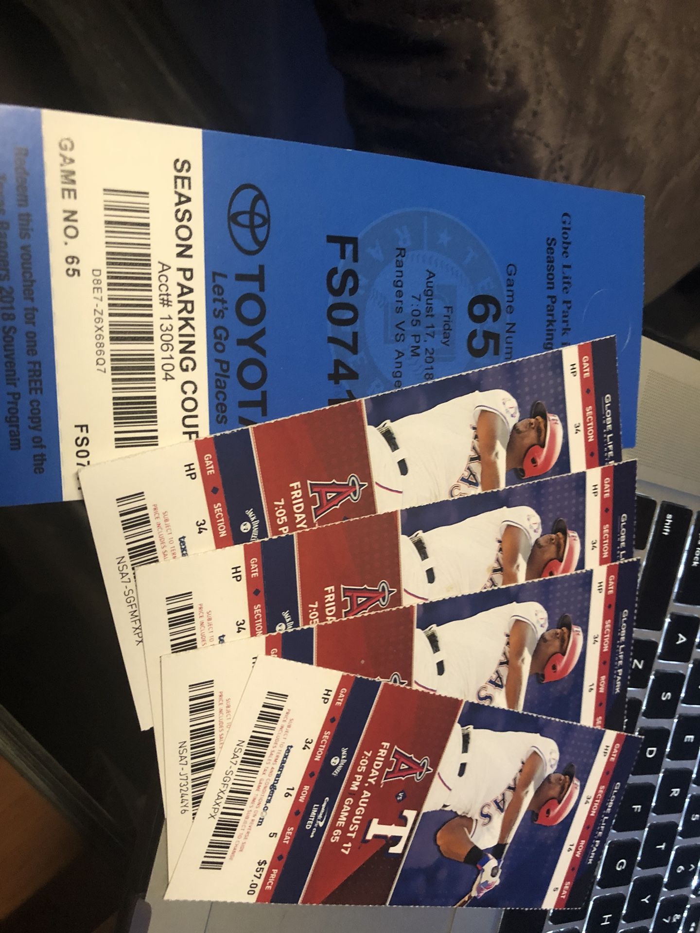 Texas Rangers tickets