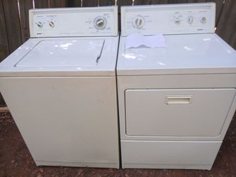 Kenmore Super Capacity  washer and dryer