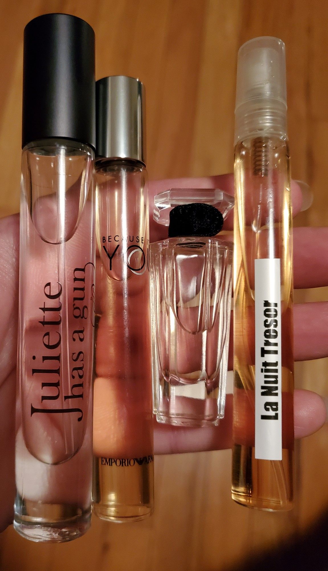 Perfume minis 4 for $25