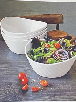 Large Beautiful Bowls By “Over And Back” - Set Of 4