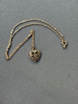 Gold necklace