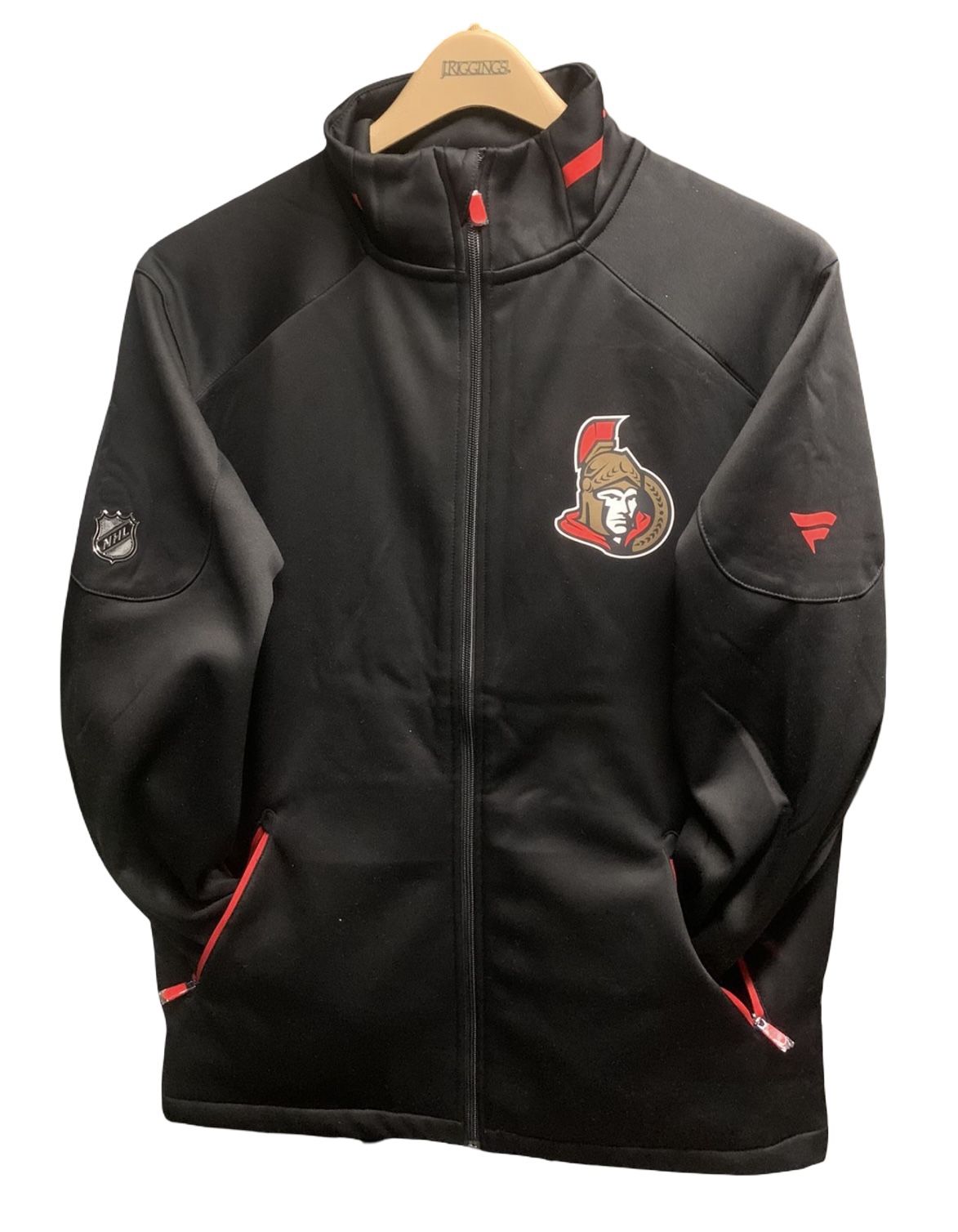 Ottawa Senators Fanatics AUTHENTIC PRO Rinkside Full-Zip Jacket - Large
