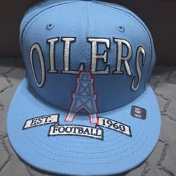 Houston Oilers 7 1/8 Fitted New Era 59Fifty Hat
