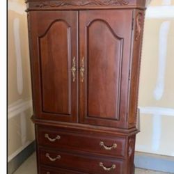 Beautiful Cherry Armoire 