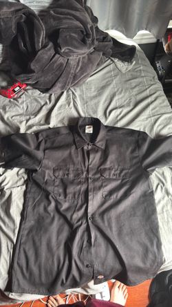 Dickies short sleeve button up