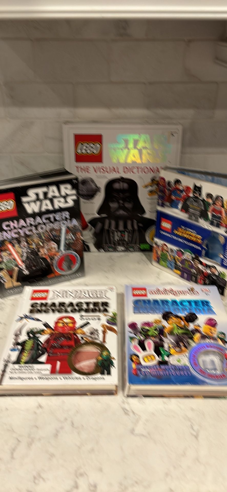 Lego Minifigures Character Books $5 Each
