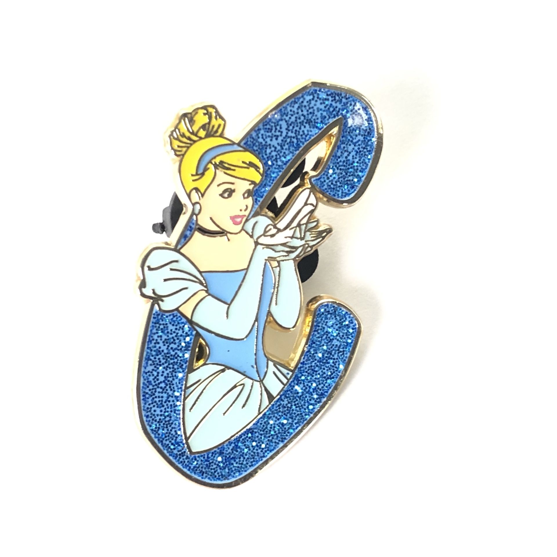 Cinderella Letter C Disney Princess Letters Disney Pin
