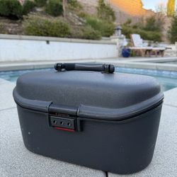 Vintage samsonite hard traveling lock case luggage