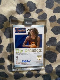 Jayden quaintance /25 on card auto