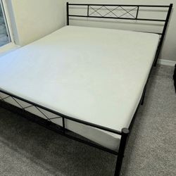 Queen Matress And Bed Frame