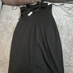 Black bebe dress