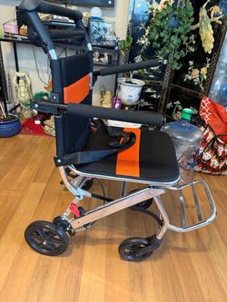 Portable wheelchair for travel