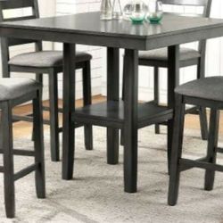 5-PCS Counter Height Dining Set