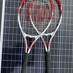 Wilson  Federer Tennis Racquets Pair 