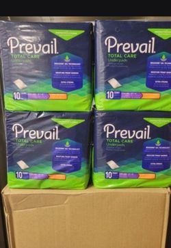 Prevail Bed Pads  Each Box