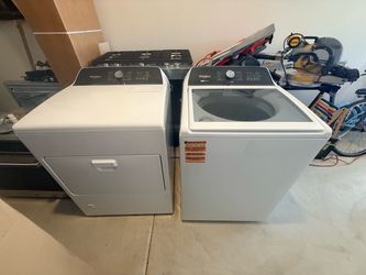 Whirlpool washer and dryer