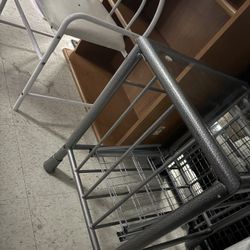 Beautiful Metal Glass Table 