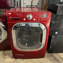 LG Washer with Square Door Design 🧺