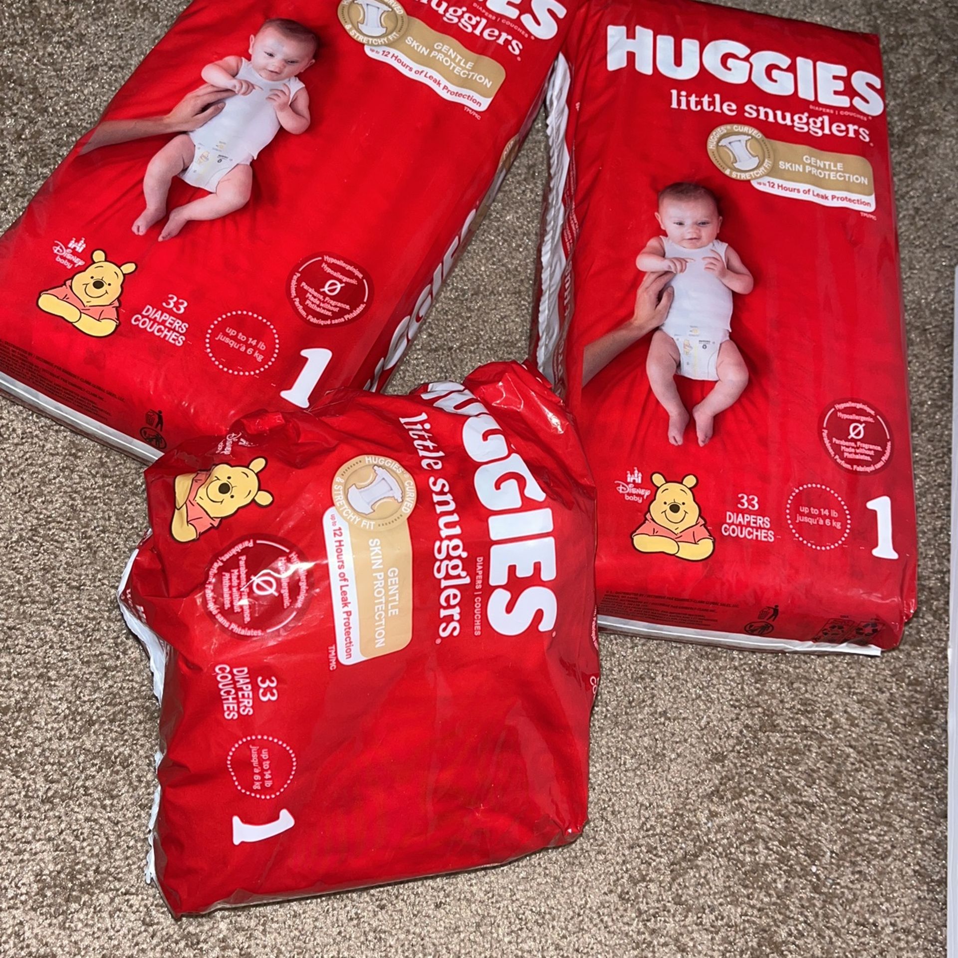 Diapers Size 1