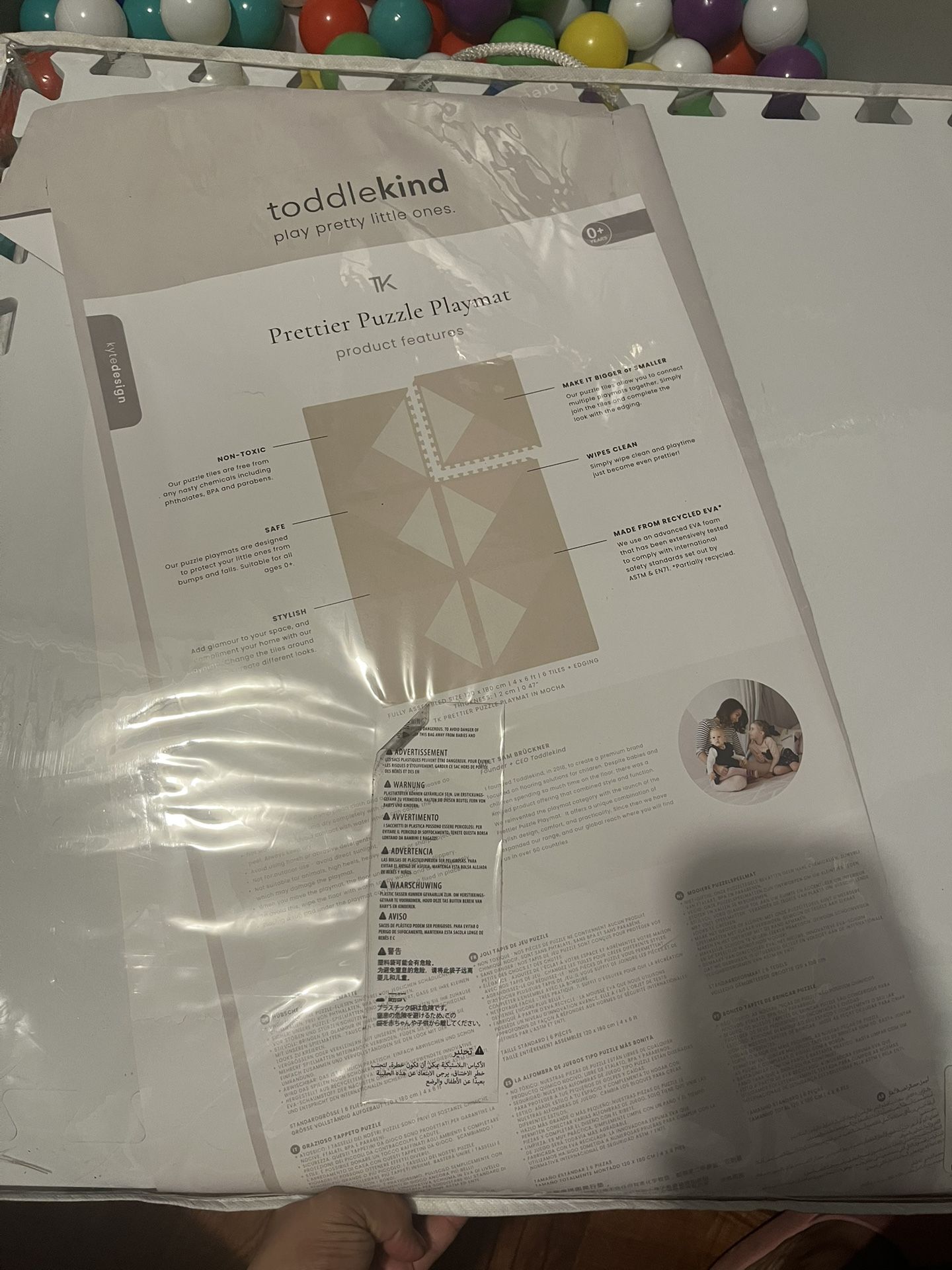 Toddlekind Prettier Puzzle Playmat
