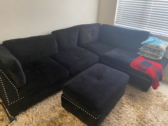 Couch And Ottoman For Sale