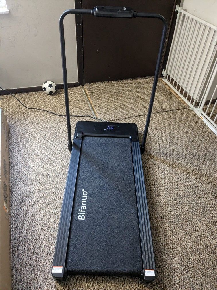 2 In 1 Folding Treadmill 