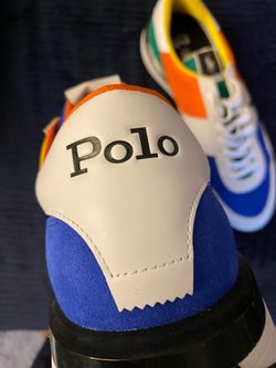 Polo Ralph Lauren Train 89-White Colorblock men’s sneaker-size 14