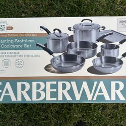 Pots And Pans Farberware 11 Pieces