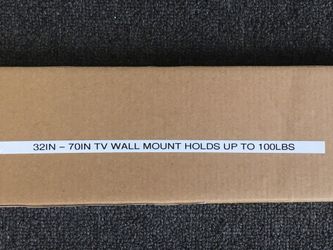 WALL MOUNT 32-70 inch tv. NEW