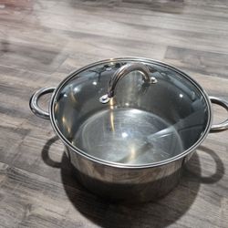 Stainless Steel Pot With lid 