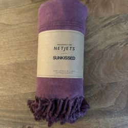 Sunkissed for NetJets - Turkish Cotton Beach Blanket