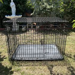 Large dog crate / dog crate / 42 x 28 x 30 dog crate