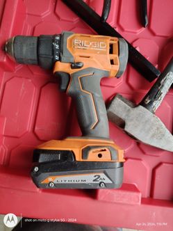 Rigid drill works good has battery and charger