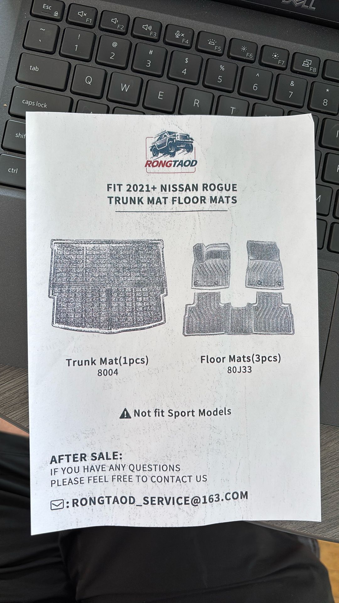 Nissan Rogue Truck Mats