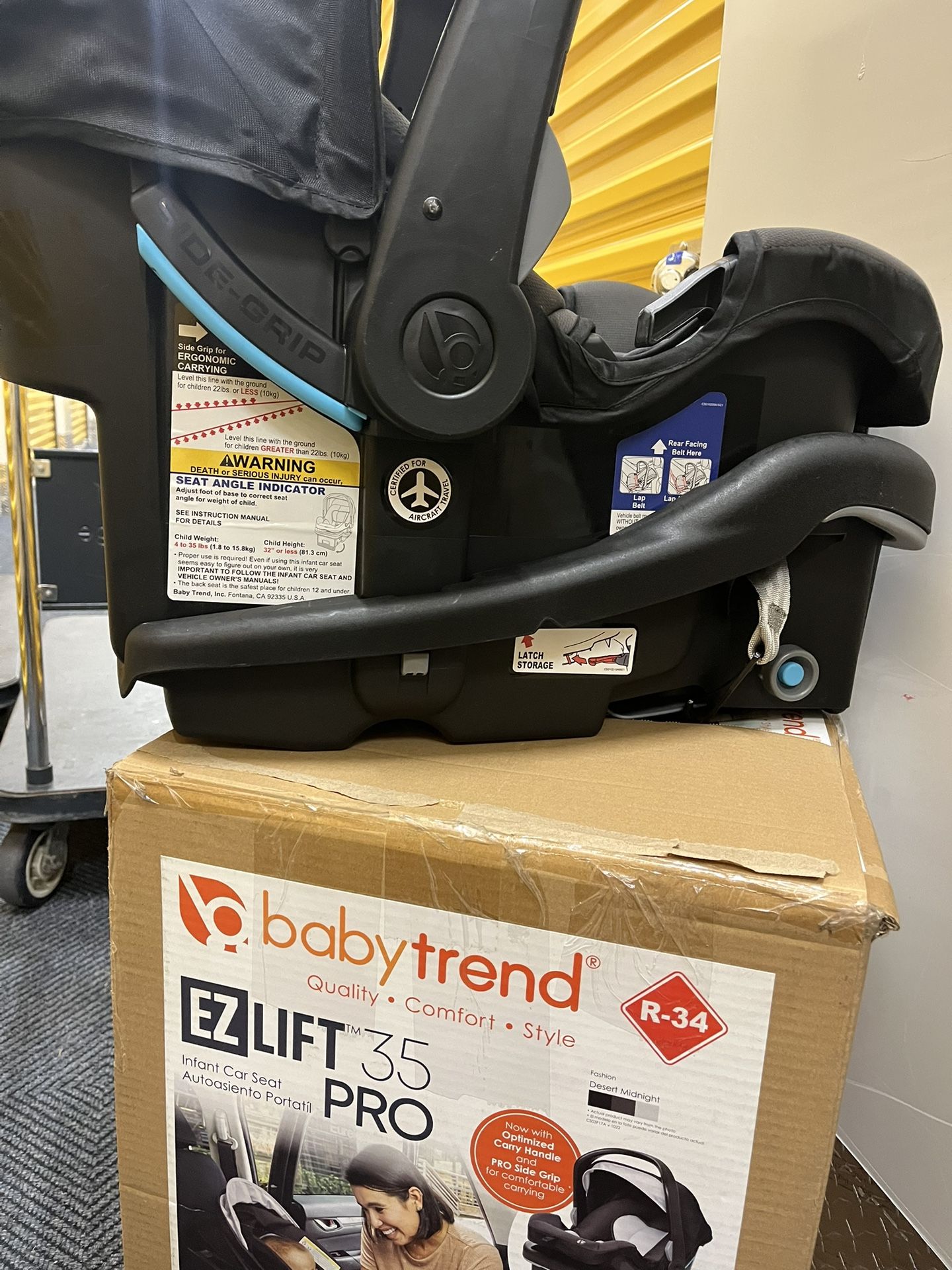Baby Trend EZ-Lift™ PLUS Infant Car Seat with Cozy Cover,