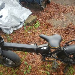 Mate X Bike Fat Tire Fodable