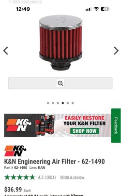 K&N Air Filter