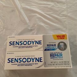 Sensodyne Sensitive Teeth Toothpaste 2 PACK – NEW
